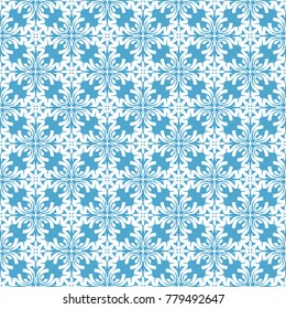Seamless vector decorative pattern with ornament. Background for printing on paper, wallpaper, covers, textiles, fabrics, for decoration, decoupage, scrapbooking and other