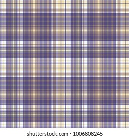 Seamless vector decorative pattern. Textile design in a cage. Background for printing, decor, interior, needlework, covers, fabrics, paper, wallpapers and other materials.
