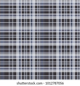 Seamless vector decorative pattern. Textile design in a cage. Background for printing, decor, interior, needlework, covers, fabrics, paper, wallpapers and other materials.