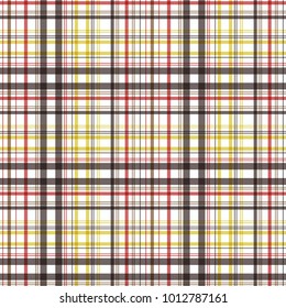 Seamless vector decorative pattern. Textile design in a cage. Background for printing, decor, interior, needlework, covers, fabrics, paper, wallpapers and other materials.