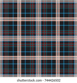 Seamless vector decorative pattern. Textile design in a cage. Background for printing, decor, interior, needlework, covers, fabrics, paper, wallpapers and other materials.