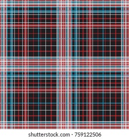 Seamless vector decorative pattern. Textile design in a cage. Background for printing, decor, interior, needlework, covers, fabrics, paper, wallpapers and other materials.