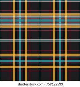 Seamless vector decorative pattern. Textile design in a cage. Background for printing, decor, interior, needlework, covers, fabrics, paper, wallpapers and other materials.