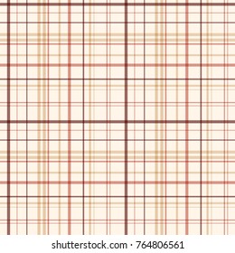 Seamless vector decorative pattern. Textile design in a cage. Background for printing, decor, interior, needlework, covers, fabrics, paper, wallpapers and other materials.
