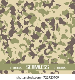 seamless vector desert camouflage