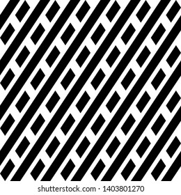 Seamless vector. Diagonal lines, parallelograms background. Tilted stripes, quadrangles backdrop. Geometrical pattern. Ethnic ornament. Digital paper, web design, textile print, abstract wallpaper