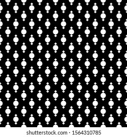 Seamless vector. Diamonds, figures wallpaper. Geometric background. Checks, circles motif. Squares, shapes pattern. Rhombuses, rounds ornament. Web design illustration, abstract backdrop
