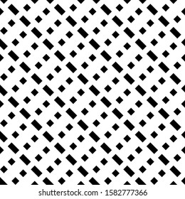 Seamless vector. Diamonds, strokes wallpaper. Checks, blocks motif. Squares, dashes pattern. Rhombuses, rectangles ornament. Geometric background. Web design, art illustration, abstract backdrop.