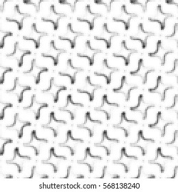Seamless vector dotted background