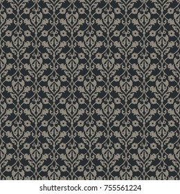 seamless vector elegant royal vintage floral pattern. design for covers, wrapping, textile, wallpapers