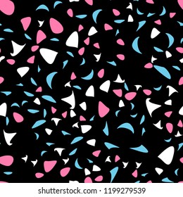 Seamless vector EPS 10 Abstract geometric pattern. Multicolor Figures. Texture for print and Banner. Flat style
