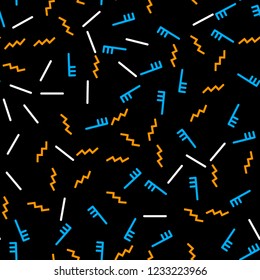 Seamless vector EPS 10. Abstract geometric pattern. Different Figures. Texture for print and Banner. Flat style