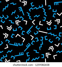 Seamless vector EPS 10. Abstract geometric pattern. Multicolor Figures. Texture for print and Banner. Flat style