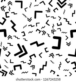 Seamless vector EPS 10 Abstract geometric pattern. Multicolor Figures. Texture for print and Banner. Flat style