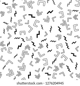 Seamless vector EPS 10 Abstract geometric pattern. Multicolor Figures. Texture for print and Banner. Flat style
