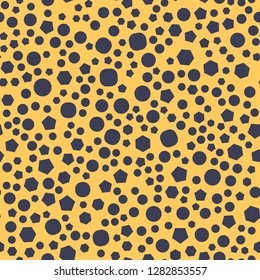 Seamless vector EPS 10 Abstract geometric pattern. Multicolor Figures. Texture for print and Banner. Flat style
