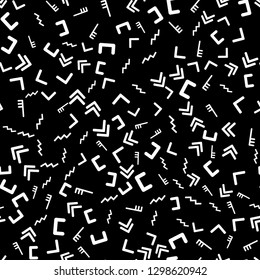 Seamless vector EPS 10 Abstract geometric pattern. Multicolor Figures. Texture for print and Banner. Flat style
