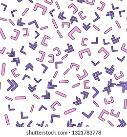 Seamless vector EPS 10 Abstract geometric pattern. Multicolor Figures. Texture for print and Banner. Flat style
