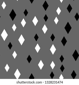 Seamless vector EPS 10 Abstract geometric pattern with rhombus. Multicolor Figures
