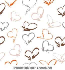 Seamless vector EPS 10 Abstract geometric pattern.  Multicolor Figures.  Vector seamless pattern. seamless pattern background in white colors.