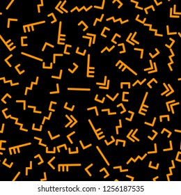 Seamless vector EPS 10 pattern.   Abstract geometric pattern. Multicolor Figures