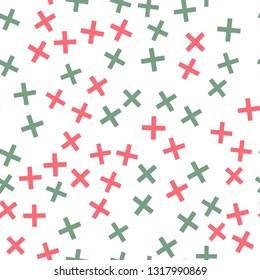 Seamless vector EPS 10 pattern. Abstract geometric pattern. Multicolor Figures. 
