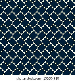 Seamless vector ethnic color geometric pattern background