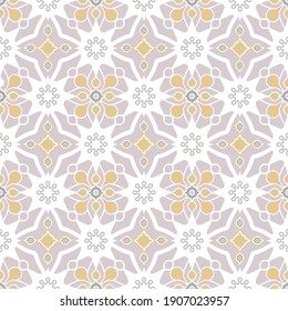 Seamless vector ethnic pattern. Abstract geometric style background. Elegant oriental 
texture.