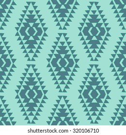 Seamless vector ethnic pattern. Geometric backdrop. Can be used as background, wrapping, fabric print.