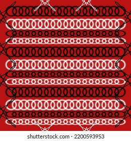 Seamless vector fabric pattern background motif design