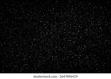 Vetor sem costura queda branco neve flocos projeto de fundo