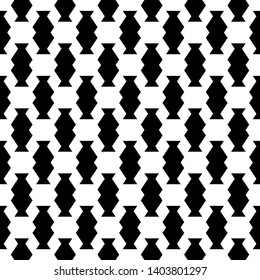 Seamless vector. Figures ornament. Tribal pattern. Simple shapes wallpaper. Geometric image. Folk background. Ethnic motif. Digital paper, textile print, abstract backdrop
