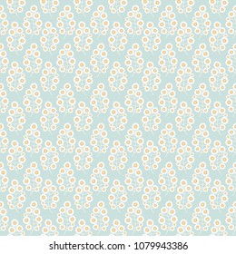 Seamless vector floral backgorund