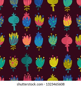 Seamless Vector Floral Pattern