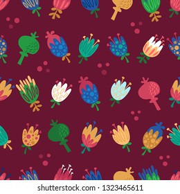 Seamless Vector Floral Pattern