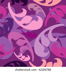 Seamless vector floral pattern