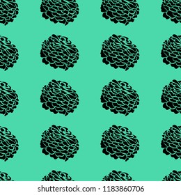 Seamless vector floral pattern. Colorful background