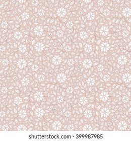 Seamless vector floral pattern with colorful fantasy plants and flowers, pattern can be used for wallpaper, pattern fills, web page background, surface textures

