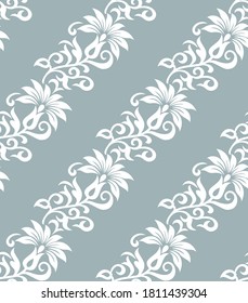 Seamless vector floral pattern design