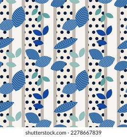 Diseño de patrones florales vectoriales inexorables con flores tradicionales coloridas. Diseño para impresión, envoltura, papel tapiz