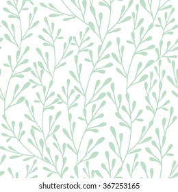 Seamless vector floral pattern. Retro pattern. Ornament can be used as wallpaper. EPS10 vector illustration.