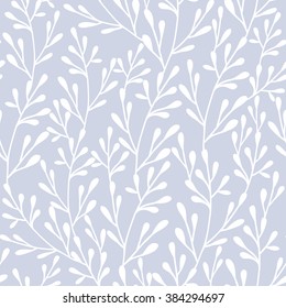 Seamless vector floral pattern. Retro pattern. Ornament can be used as wallpaper. EPS10 vector illustration.