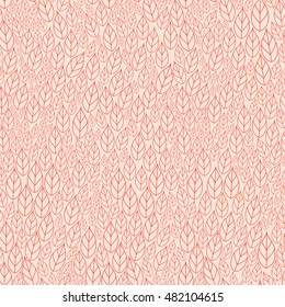 Seamless vector floral pattern. Retro background. Ornament can be used as wallpaper. Vector illustration.