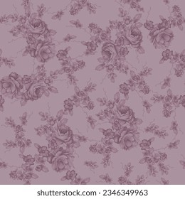 diseño transparente de flores vectoriales en segundo plano