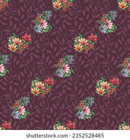 diseño transparente de flores vectoriales en segundo plano