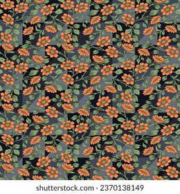 diseño transparente de flores vectoriales en segundo plano 