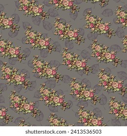 diseño transparente de flores vectoriales en segundo plano 