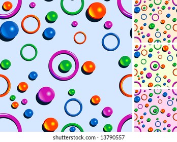Seamless vector- Four color solutions