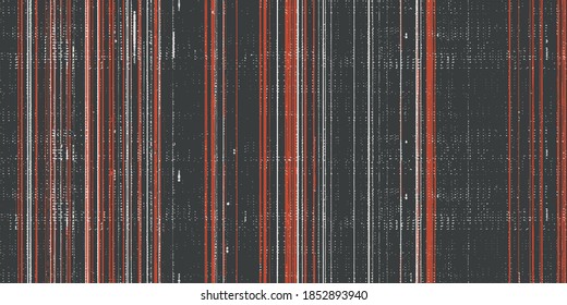 Patrón de banda franca vectorial sin foco. Textura trenzada provenzal. El estilo chic de Shabby tejen fondo de costura. ... Rústico textil por todas partes