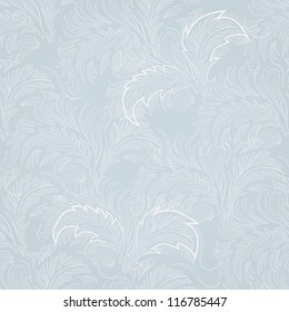 Seamless Vector Frost Pattern